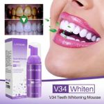 product_image_name-Generic-V34 Teeth Whitening Mousse Deep Cleaning Cigarette Stains Repair Dental Plaque Oral Care-2