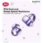itel Buds-Fit 5 ANC Earbuds C-Bridge Design Clip-On Open-Ear Wireless Headset - image 3