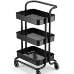 Generic 3 -Tier Multipurpose Storage Trolley  with Wheels