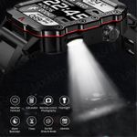 product_image_name-AIDAILU-Men's Smartwatch Bluetooth Call Waterproof Electronic Watch Outdoor Sports -3