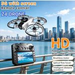 Generic New Z4 Drone 2026 8K WIFI Professional HD Aerial Photography Quadcopter With Dual Cameras Remote Control UAV For Outdoors with Extra Battery - image 2