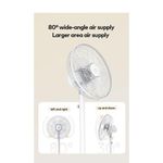 itel 16 Inches 7 Blades Strong Wind Standing Electric Fan + Free Gift - image 6