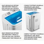 Generic Single top 8kg washing machine - image 2