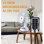 product_image_name-Miratec-12 Inches Rechargeable Table Fan With Solar Panel-2