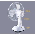 product_image_name-Miratec-12 Inches Rechargeable Table Fan With Solar Panel-5