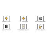 product_image_name-Miratec-12 Inches Rechargeable Table Fan With Solar Panel-6