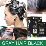 product_image_name-Dexe-5 Minutes Black Hair Herbal Dye Shampoo X 10pcs-1