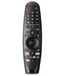 LG Smart TV Replacement Remote Control with Voice & Pointer, Compatible with OLED QNED NanoCell UHD 4K 8K TVs (With Voice Control)