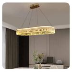 Gold Led Chandelier Light