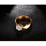 Fashion Prong Setting CZ Engagement Rings - image 3