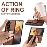 Generic Samsung Galaxy FOLD 7 Magnetic Suction Rotating Stand Elevated Camera Protection, Ultra-Thin, Case Cover Pouch - image 3