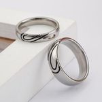 ONIBENZ Heartbeat Bond Stainless Steel Matching Rings - image 2
