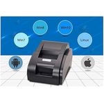 product_image_name-XPrinter-XP-58IIH High Speed 58MM USB Thermal Receipt Printer(Black) for Android/iOS/Windows-2