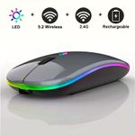 product_image_name-Generic-Rechargeable Wireless RGB Mouse – Ergonomic Silent Optical USB Mouse with Backlight for Laptop & PC-1