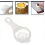 Generic 3Pcs Egg Yolk White Separator Set, Plastic Egg Divider Sieve, Kitchen Gadget for Baking & Cooking, Food-Safe Material - image 7