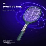 Generic Solar-Powered Dual-Charge Electric Mosquito , 2-in-1 UV Bug Zapper - image 3