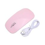 Generic Nail UV lamp Mini Mouse Nail Polish glue baking lamp phototherapy machine - Pink - image 3