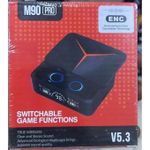 Generic M90 Pro Wireless Bluetooth Gaming Earbuds V5.3 – ENC Noise Cancellation, LED Display, True Wireless Headset