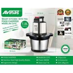 Generic Avinas Quality Multi-Purpose Food Processor-Blender- Yam Pounder 7.5L