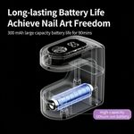 Generic Portable UV LED Nail Lamp with Wireless Charging, 30/60s Timer Fast Curing - image 6