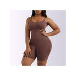 product_image_name-Fashion-Women Seamless Full Bodysuit/Booty & Hip Lifter Shapewear for Plus Size Women - -1