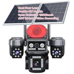 Four Lense Solar CCTV Camera 4g 