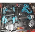 Makita 4 In 1 Cordless Battery Power Tools