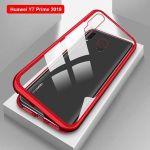 Hawaii Y7 Prime 2019 Magnetic Case - Red