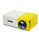 product_image_name-Generic-YG300 400LM Portable Mini Home Theater LED Projector - Yellow-1