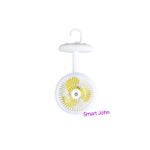 product_image_name-Dp-Rechargeable Fan 4000mAh With LED LIGHTs-2
