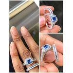 STATEMENT Size 10 ,Luxury Quality Engagement Ring / Married Ring / Matching Ring Both Male  and Female / Ladies Jewelries Ladies Earrings Unisex Ring