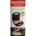 product_image_name-Polystar-Bread Toaster/Sandwich Maker - 2 Triangular Plates-2