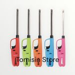Generic Refillable Multicoloured Gun trigge shape Lighter  X5 - image 2