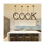 Generic Modern “COOK” Kitchen Pendant Chandelier Light – Decorative Hanging Ceiling Lamp for Kitchen & Dining Area - image 2
