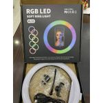 product_image_name-Generic-MJ33 10-Inch LED Selfie Ring Light with Tripod Stand & Phone Holder-3