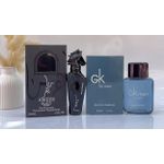 Ameer Black Perfume Natural Spray 30ml And GK Men 50ml