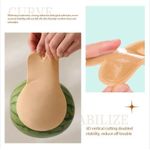 product_image_name-Fashion-Invisible Adhesive Push Up Bra Breast Lifting Nipple Cover - Cream-4