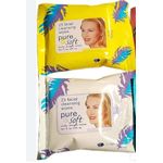 Pure & Soft Makeup Facial Cleansing Wipes {2packs]