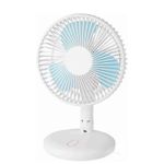 Dp 8000mAh Rotating Rechargeable fan with LED light (7681)