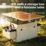Generic Adjustable Height Multi-Functional Outdoor Storage Box with Liftable Table Top - image 2
