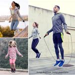 Generic Jump Rope Adjustable Steel Wire Jump Rope Exercise Equipment Skipping Rope - image 6