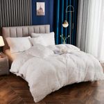 product_image_name-Generic-Fluffy Luxury Bedding Cover Sets With 4 Pillow Cases - White-2