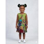 Ankara shift dress for girls