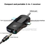 Generic 3-in-1 K9 Wireless Microphone for iPhone, Type-C & Android Smartphones - image 4
