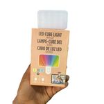 Ledeon Portable Clip-On LED Cube Light with Adjustable Color Temperature & RGB Modes