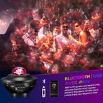 Generic Bluetooth Speaker RGB LED Galaxy /Starry Light Projector - image 2