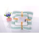 Generic 2in 1 luxurious face and body towels with striped