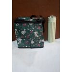 Generic Unique Back To School Green Design Children Lunch Bag and Water Flask - image 2