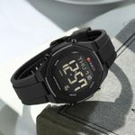 Curren Men Everyday Silicon Strap Digital Watch - image 4
