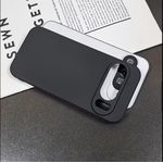 product_image_name-Google Pixel-10 , 10 Pro & 10 Pro XL Silicone Phone Case & Pouch With Camera Protection - Scratch Resistance, Shockproof Protective Case - ( Black )-4